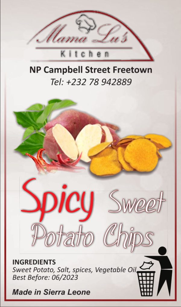 Spicey Sweet Potato Chip